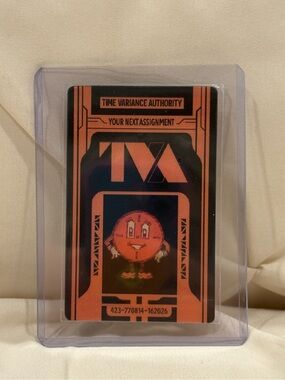 Disney D23 Exclusive  Expo 2026 Marvel TVA Badge Miss Minutes Badge ID Card